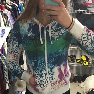 NORTH FACE zip up jacket